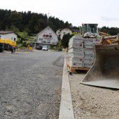 Kanalbau in Göfis läuft weiter auf Hochtouren