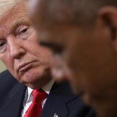 Trump bei Obama im Weißen Haus