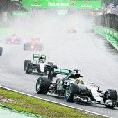 Hamilton-Sieg im Regenchaos von São Paulo, Titelentscheidung vertagt