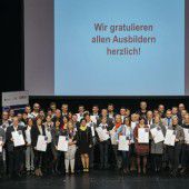 Ausgezeichnete Ausbilder in Vorarlberger Lehrbetrieben