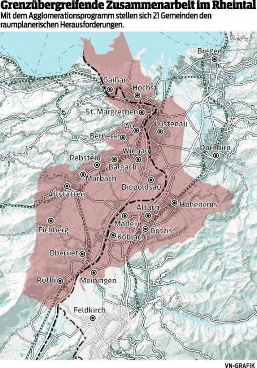 Das Rheintal rückt enger zusammen - Vorarlberger Nachrichten | VN.AT