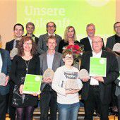 Schüler, Unternehmer und Gemeinden mit dem VN-Klimaschutzpreis 2016 ausgezeichnet