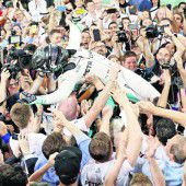 Nico Rosberg reichte Platz zwei zur Krönung