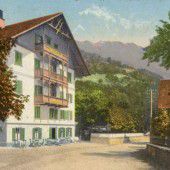vorarlberg einst und jetzt. Hotel Taube in Schruns