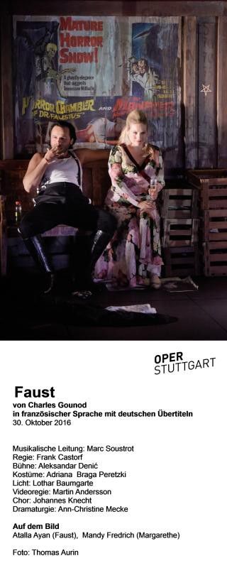 Attla Ayan und Mandy Fredrich in „Faust“. Foto: Oper/Aurin