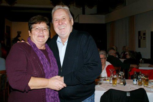 Auch Angela und Walter Burtscher waren in Feierlaune.