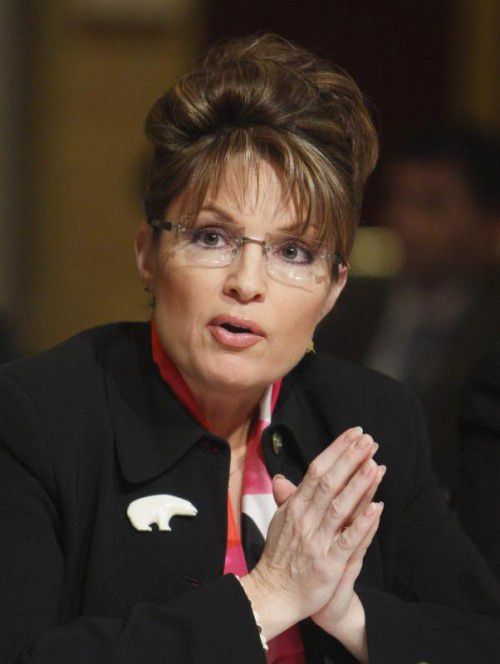 Bald Innenministerin? Sarah Palin hat offenbar gute Chancen. AP