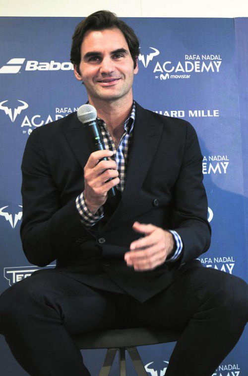 Bei den Tennisfans die Nummer eins: Roger Federer. Foto: apa