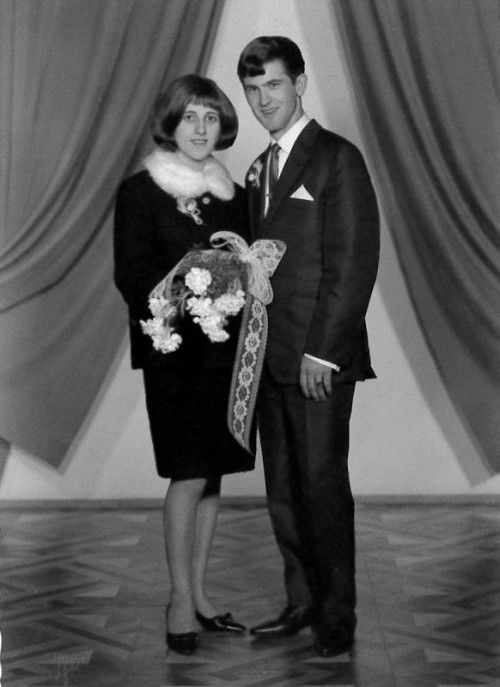 Blitzhochzeit am 7. November 1966.