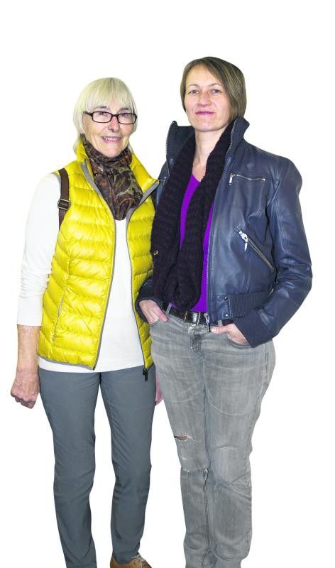 Brigitte Flinspach (l.) und Katja Zimmermann. Fotos: Franc