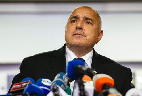 Bulgariens Ministerpräsident wirft das Handtuch. Foto: AFP