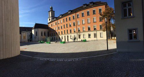 Faktor für Feldkirchs Stadtentwicklung: das alte Gymnasium.