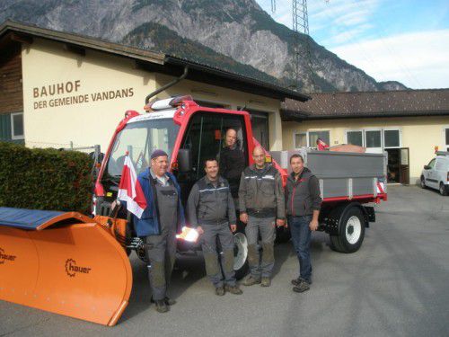 Das neues Vandanser Kommunalfahrzeug ist da. Foto: Gemeinde