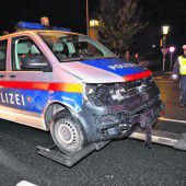 Polizeibus übersehen