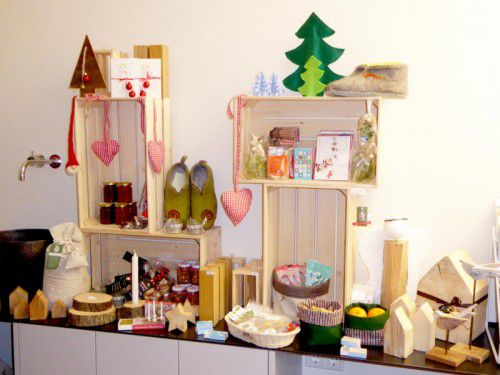 Der Weihnachtsshop vom Kinderdorf Kronhalde ist eröffnet.