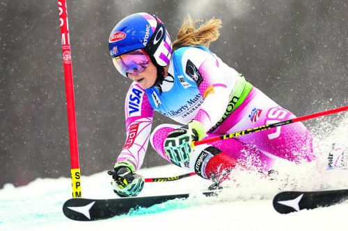 Der zehnte Streich: Mikaela Shiffrin fuhr in Killington den zehnten Torlaufsieg in Serie heraus.  Foto: gepa