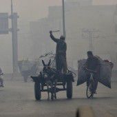 Smog liegt über Pakistan