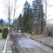 Radweg in Tschagguns wird glatt