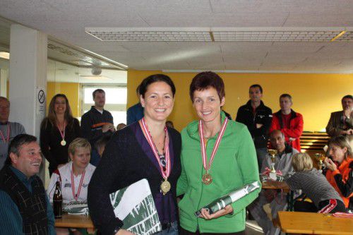 Die golden Girls: Sigrun Fenkart-Ploner und Sabine Aberer. privat