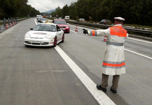Die grenzübergreifende Fahndung nach dem Bankräuber blieb bislang erfolglos. Foto: Polizei