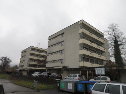 Die Personalhäuser in der Hinteren Achmühle müssen einem Neubau mit Studentenwohnungen weichen. Foto: ha