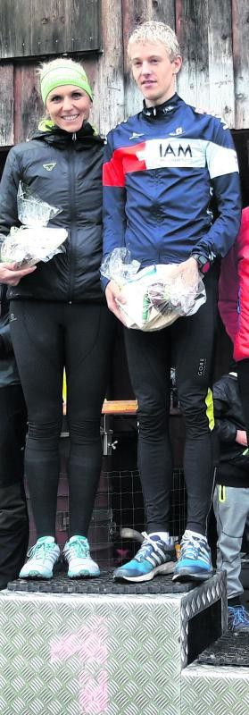 Die Sieger Manuela Wehinger und Jakob Mayer. Foto: privat