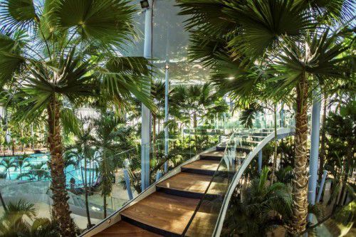 Die Therme Bucuresti ist die größte ihrer Art in Europa und bietet 4000 Gästen ein unvergleichliches Bade-, Wellness- und Saunaangebot. Foto: GE
