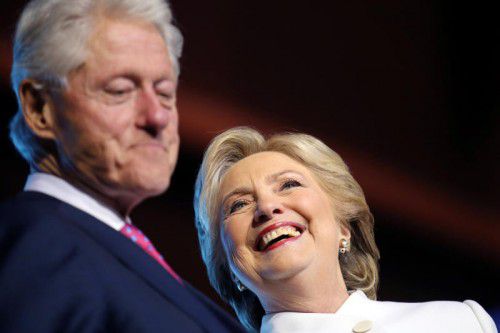 Die US-Bundespolizei sorgte mit der Veröffentlichung der alten Dokumente zu Bill Clinton für Aufsehen. Foto: reuters