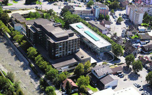 Dornbirner Stadtspital setzt 2017 über 80 Millionen Euro um. Foto: STD
