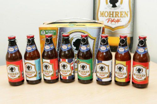 Eine Flaggenparade präsentierte Mohrenbräu bei der Gymnaestrada 2007. Das ginge wahrscheinlich auch 2019. Und ganz ohne Sponsoring.
