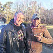 Motorradpanne: Biker helfen Springsteen