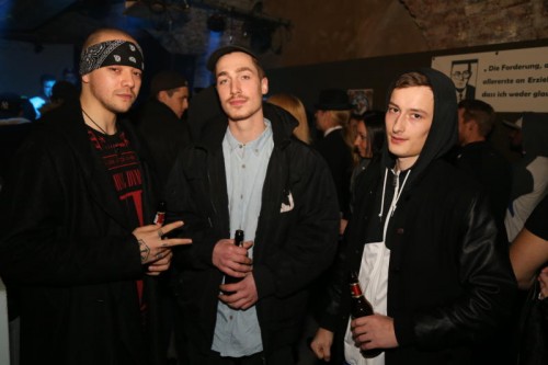 Gäste der Rap Night in Feldkirch: Seesa und Marco.