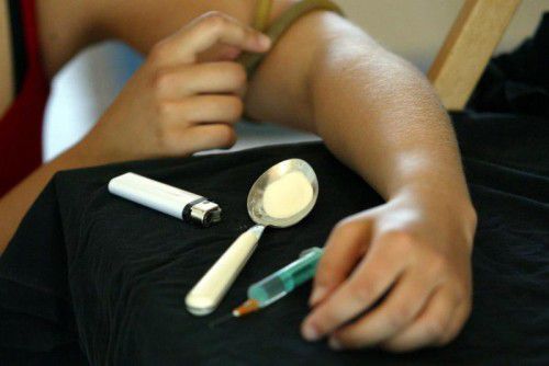 Heroinsüchtige hatten den beiden Frauen vor ihrer Verhaftung mehr als ein Kilogramm des Rauschgifts abgekauft.  Foto: VN