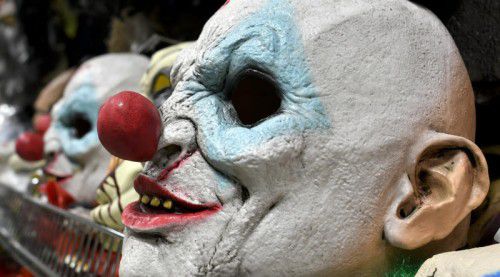 Horrorclowns stellten Montagnacht in Vorarlberg offenbar nichts an. Foto: APA