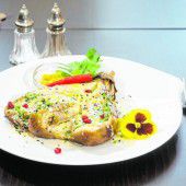 Heiße Aubergine aus dem Ofen