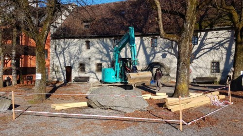 In den kommenden zwei Wochen werden die neuen Spielgeräte am Elisabethplatz aufgebaut.  Foto: etu
