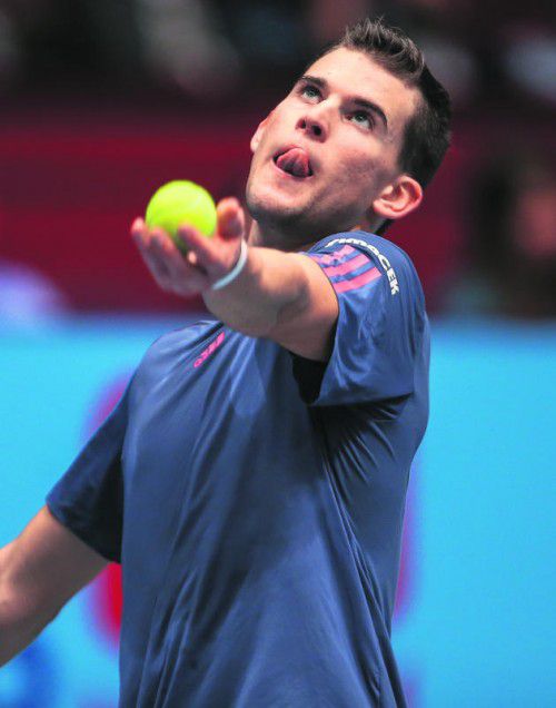 In der Weltrangliste neu auf Platz acht: Dominic Thiem. Foto: ap