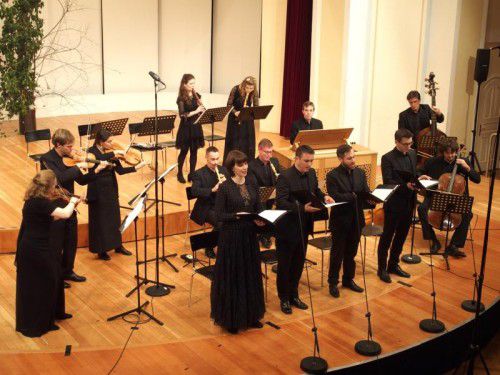 Interpreten verschiedener Vorarlberger Konzertreihen taten sich für ein Bach-Programm zusammen. Foto: JU