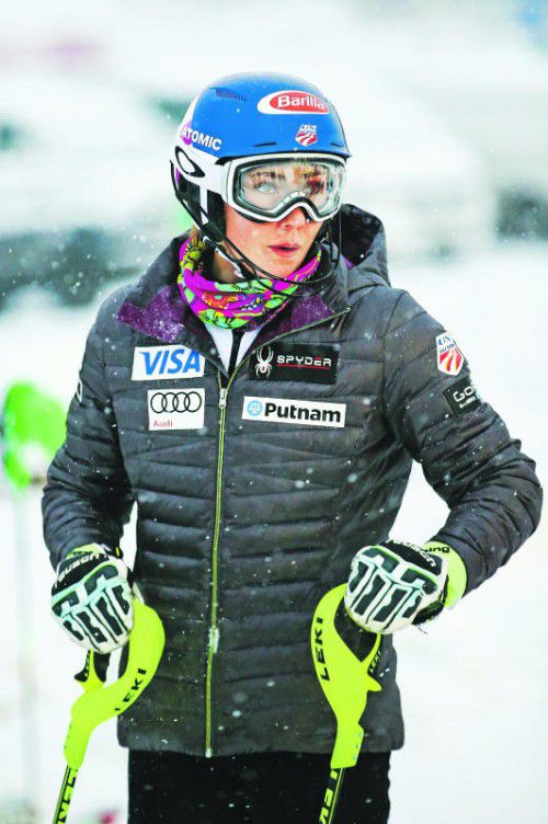 Mikaela Shiffrin geht heute als einzige Levi-Siegerin ins Rennen und ist wieder die Favoritin.  Foto: gepa