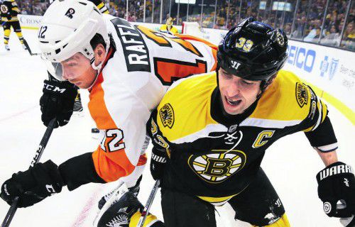 Niederlage gegen Detroit: Michael Raffl.  Foto: ap
