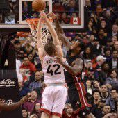 Pöltl erstmals in Startformation der Raptors