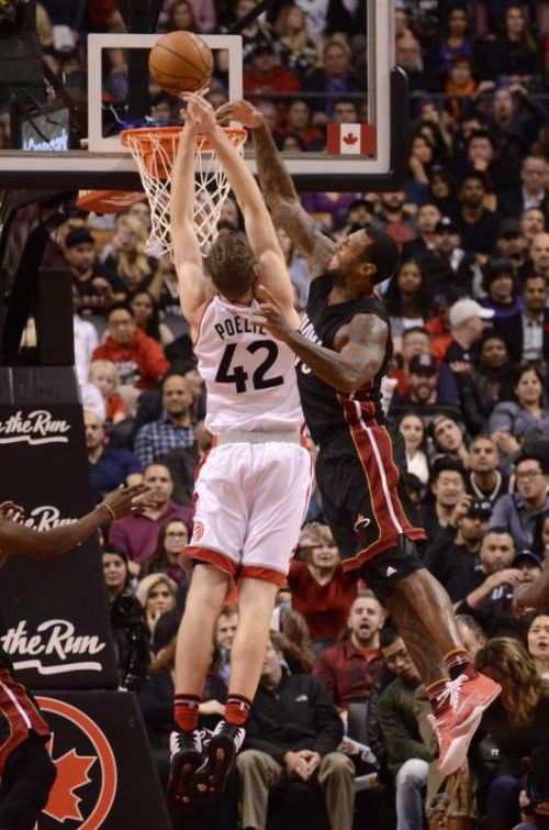 Pöltl unterlag mit Toronto gegen die Sacramento Kings. Foto: ap