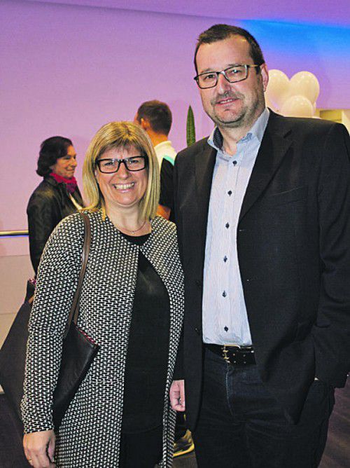 Renate und Messepark-GF Burkhard Dünser.