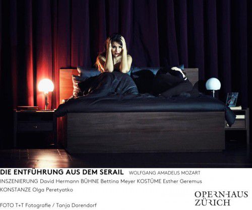 Schauspielerisch fordert diese Inszenierung den Sängern viel ab. (im Bild Olga Peretyatko). Foto: Oper/Dorendorf