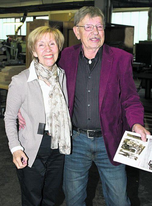 Seit den Anfängen dabei: Erna Hagen und Hermann Jäger.