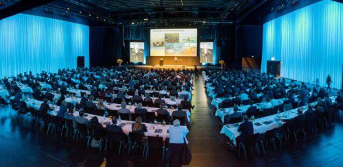 Wichtige Impulse für die Teilnehmer und die Unternehmen im Land bietet das Vorarlberger Wirtschaftsforum, das heuer bereits zum 34. Mal stattfindet.  Stiplovsek