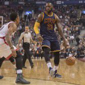 Cleveland bleibt in der NBA das Maß der Dinge