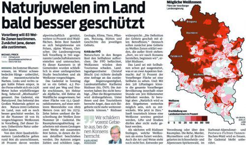 VN-Bericht über die Weißen Zonen am 22. Jänner 2016.