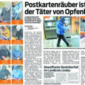Er kommt nicht für jeden Raubüberfall infrage