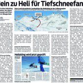 Gutachten zu Heliskiing sind positiv